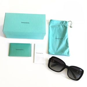 Tiffany & Co. 4029 8001 3C Black Silver Sunglasses